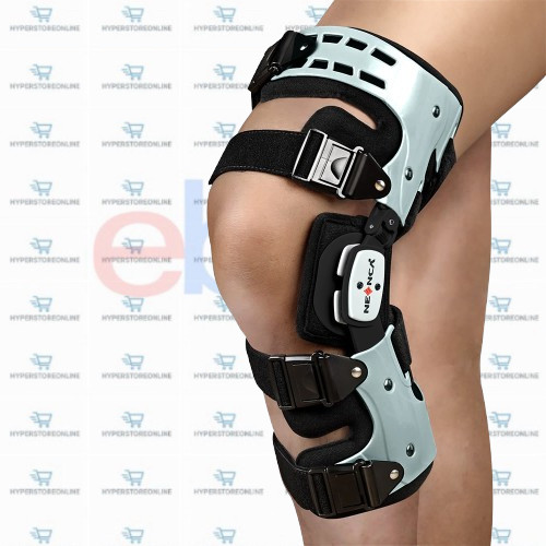 Right or Left Adjustable Knee Support with Stabilization