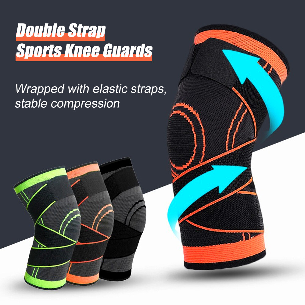 Knee Sleeves Compression Tendon Brace Support Sport Joint Injury Pain Arthritis