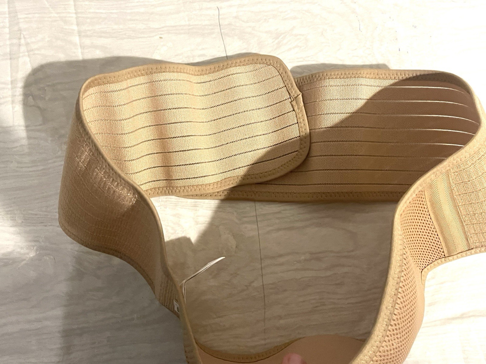 KeaBabies Ease Maternity Belt M/L Beige Pregnancy Support for Abdomen & Back