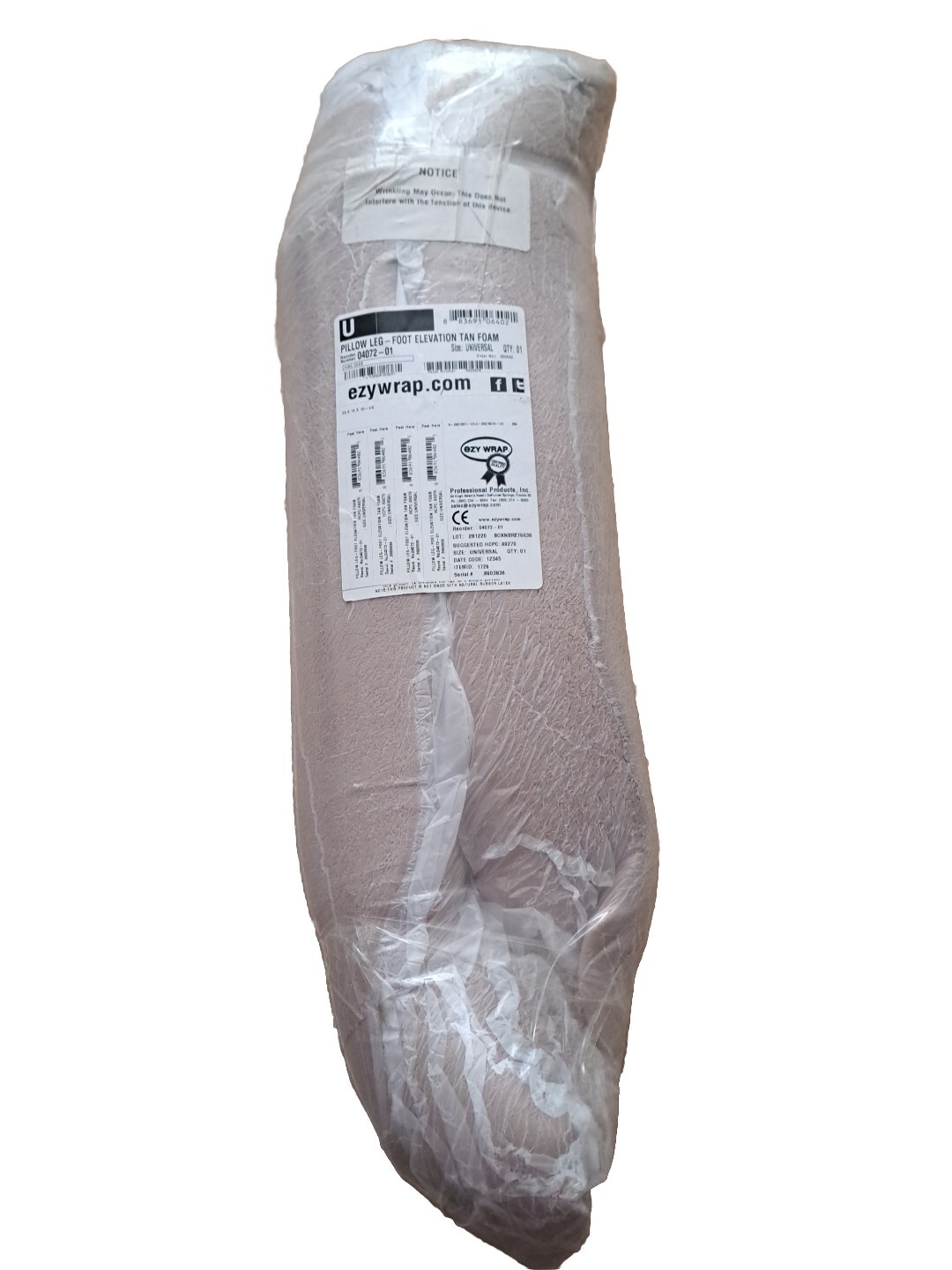 Ezy Wrap Pillow Leg-foot Elevation