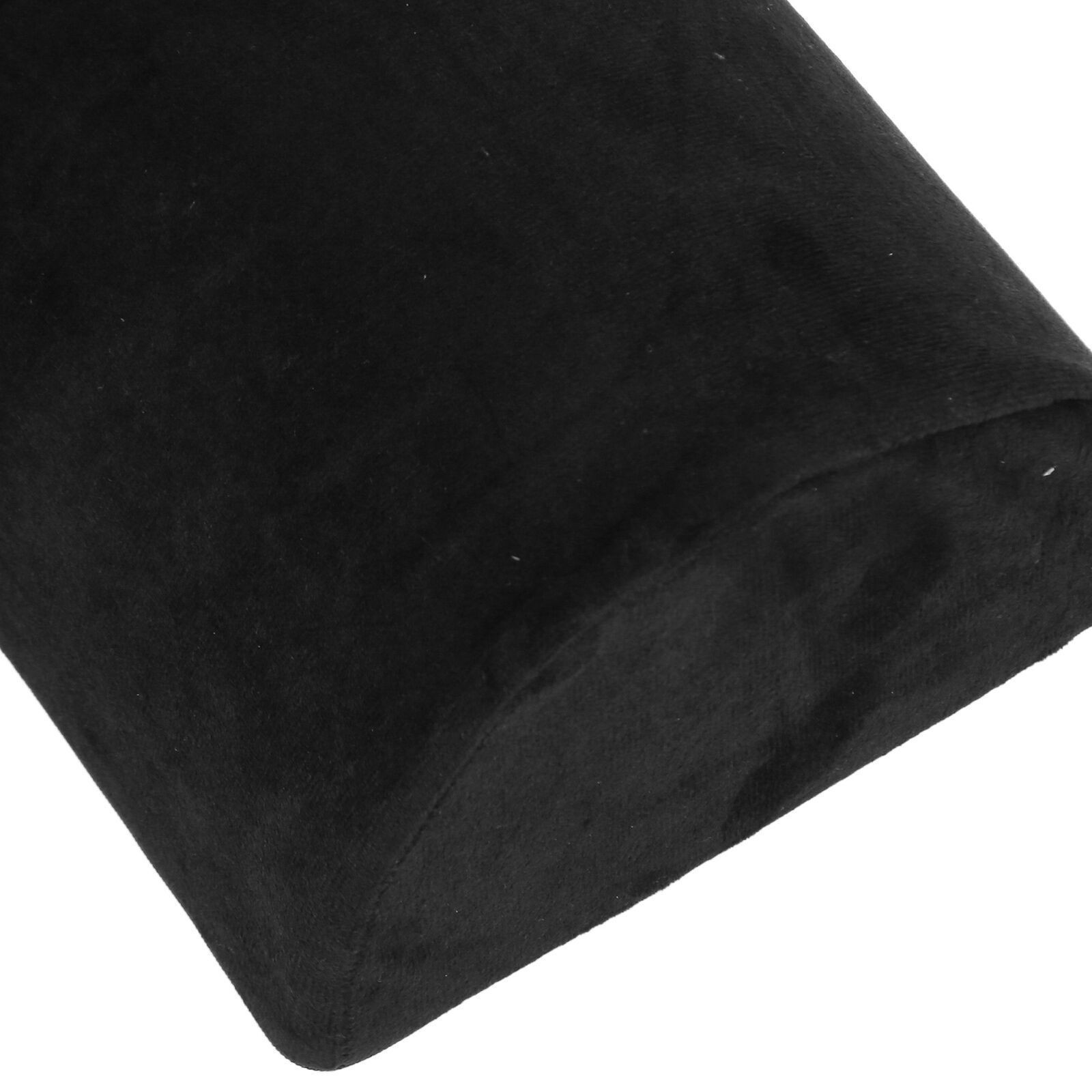 Half Moon Pillow Black Ankle Knee Neck Lumbar Support Cushion Elderly People
