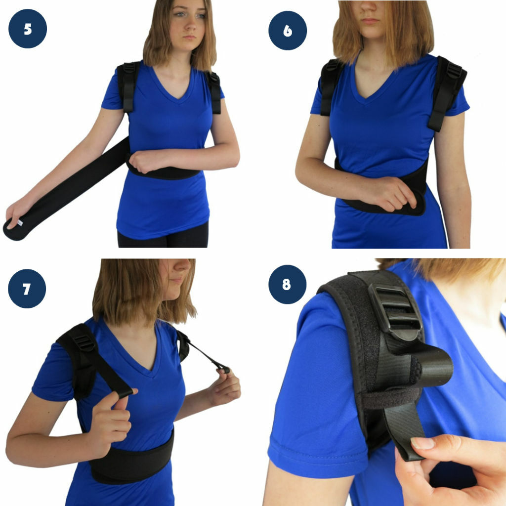 ComfyMed® Posture Corrector Clavicle Support Brace CM-PB16 Improve Bad Posture
