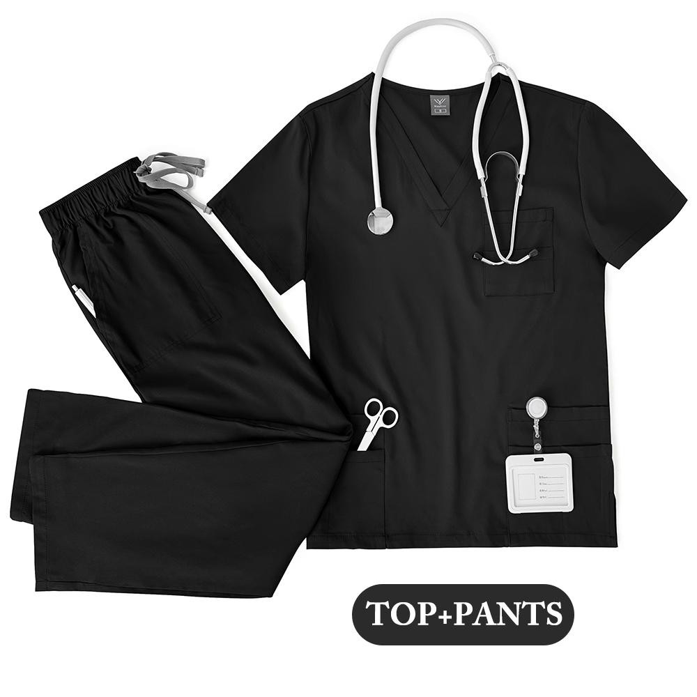 Unisex Medical Scrubs Set for Men & Women – Nurse, Doctor, Lab Wear