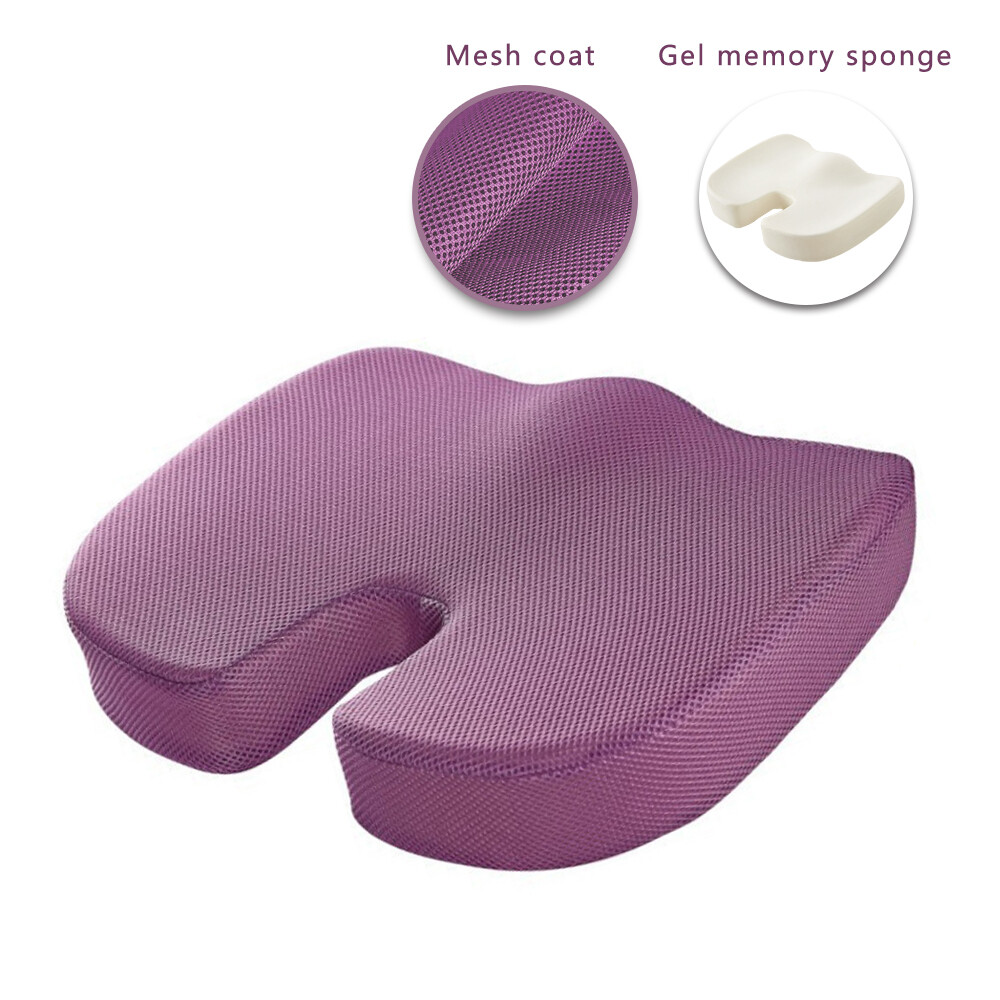 Memory Foam Coccyx Tailbone Seat Cushion Orthopedic Non-Slip Car Chair Pillow