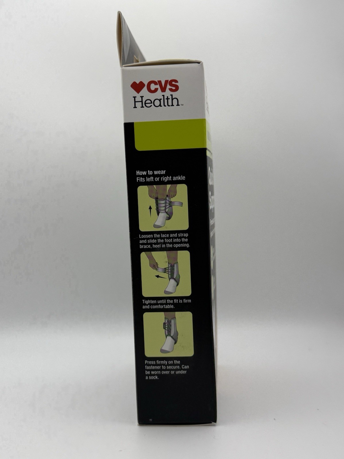 CVS Health Moderate Support Ankle Quick Strap Support One Size New Brace Wrap