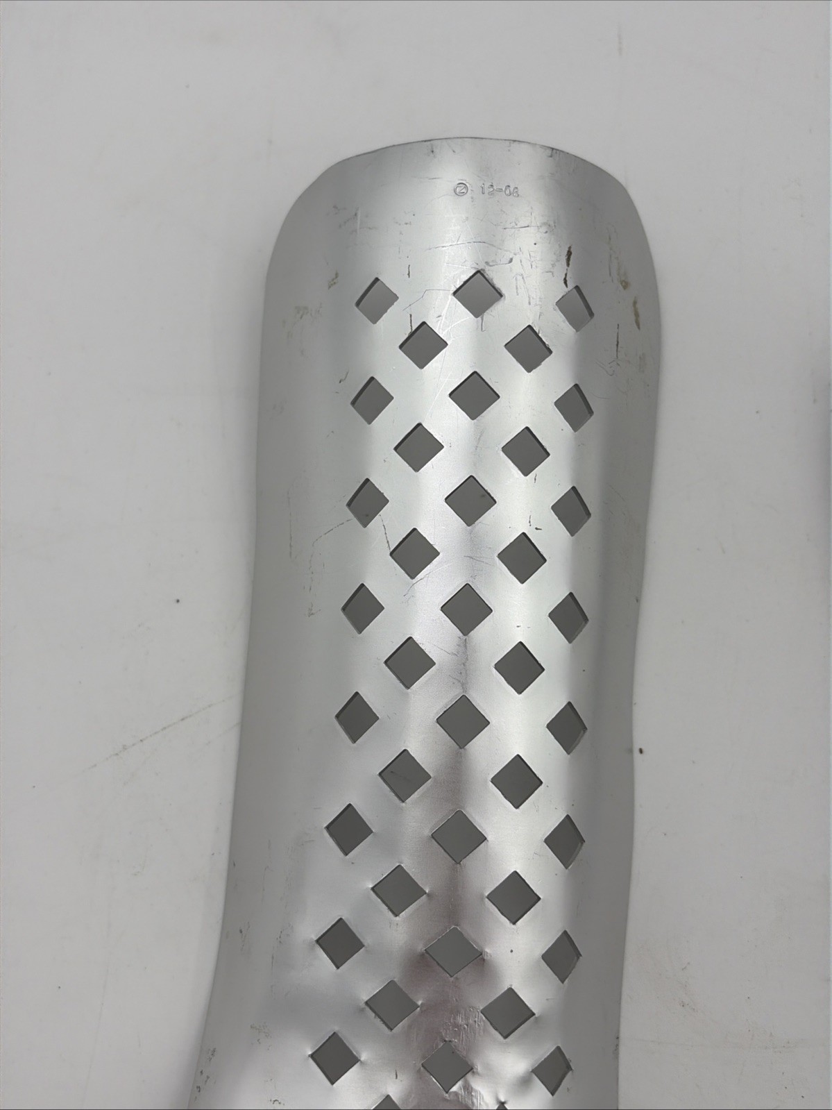 Vintage Metal Forearm Splints – Perforated Medical Brace Supports