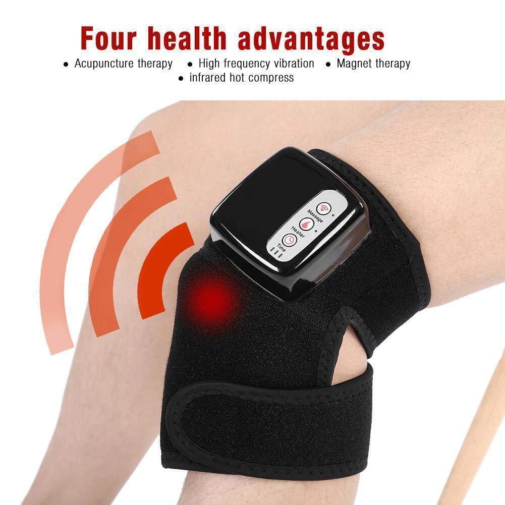 3-In-1 Thermal Infrared Physiotherapy Device ABS+Fabric Joint Massage Vibrator