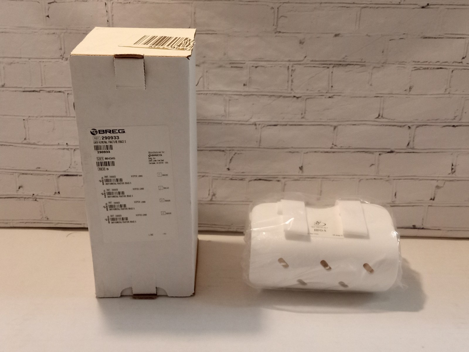 BREG 290933 Universal Humeral Fracture Brace Lo Pro SM **FREE US SHIPPING**