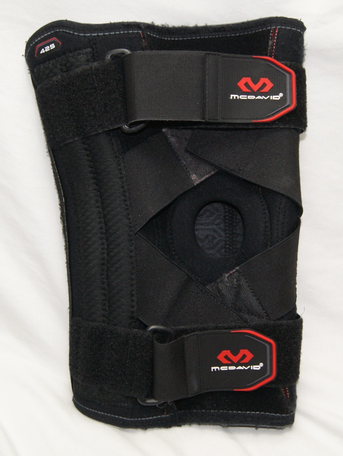 mcdavid 425 sportmed knee brace black 2XL hook & loop