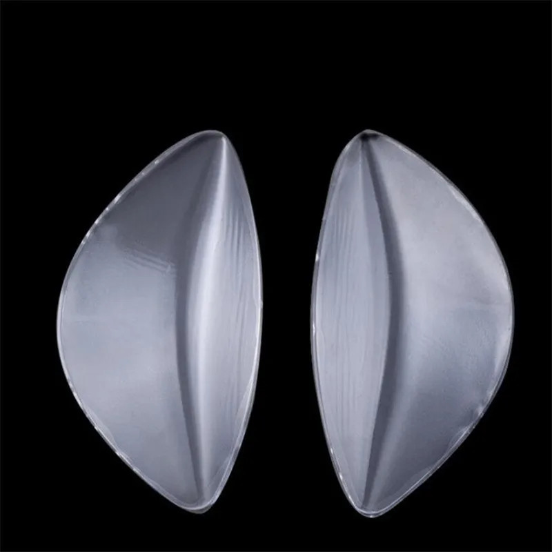 2PCS Clear Silicone Gel Arch Support Shoe Inserts Foot Wedge Cushion Pads Pain R