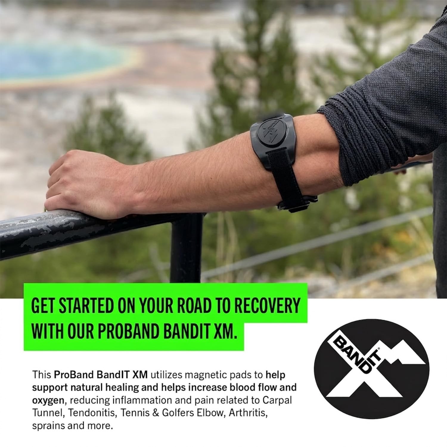 Magnetic Elbow Band for Pain Relief