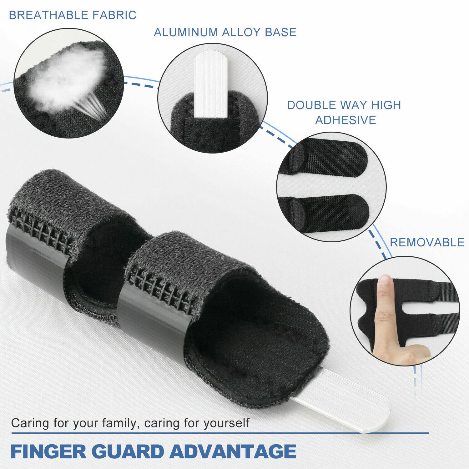 1 PC Trigger Finger Splint Straightener Brace Support Protector Pain Relief New