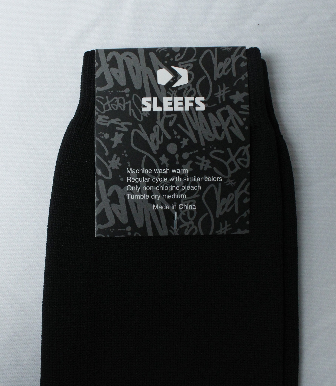 Sleefs Unisex Adults Athletic Basic Scrunchie Leg Sleeves AK1 Black One Size NWT