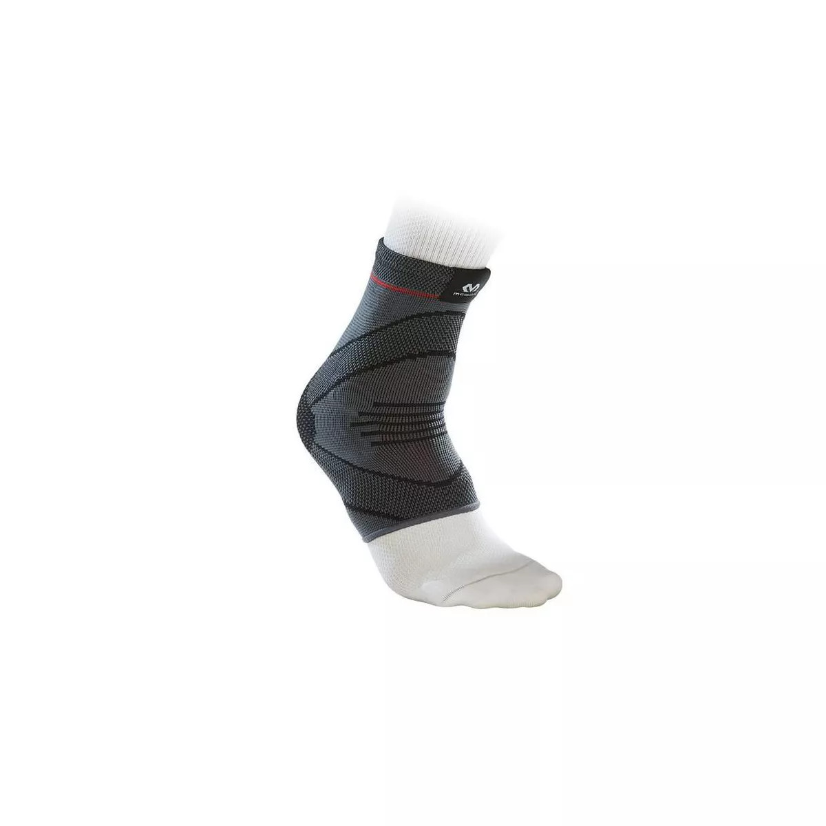 MCDAVID SPORT COMPRESSION KNIT ANKLE SLEEVE WITH GEL BUTTRESS SIZE L/XL – BLACK