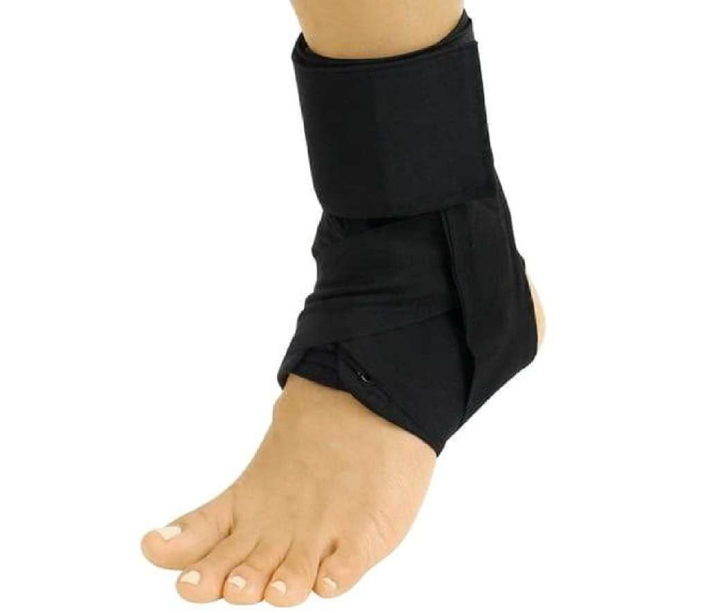 VIVE Laced Ankle Brace Black Large