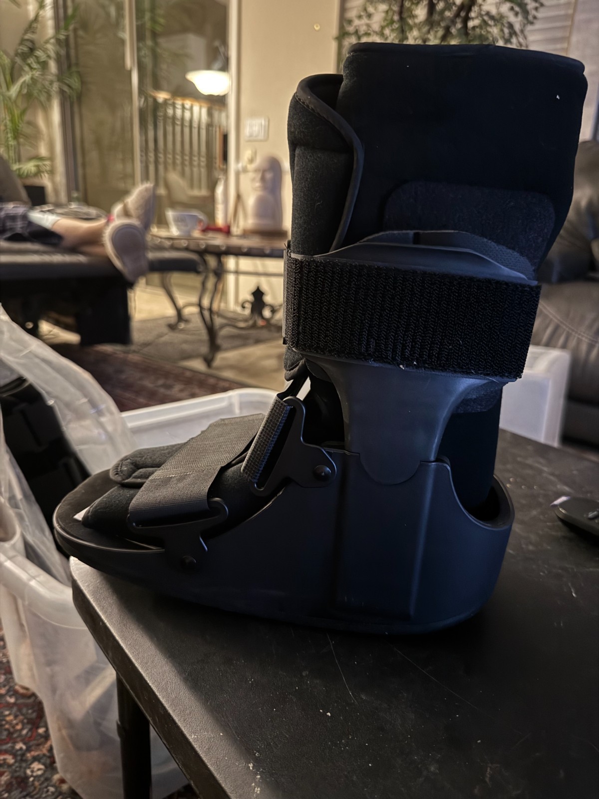NWT United Ortho USA14115 Air Cam Walker Fracture Boot, Ankle Stabilizer w/ship!
