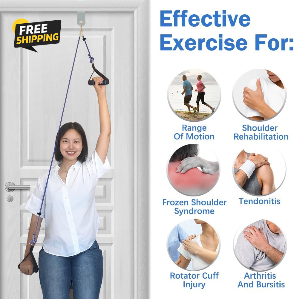 Shoulder Pulley for Physical Therapy, Pulleys for Shoulder Rehab over Door