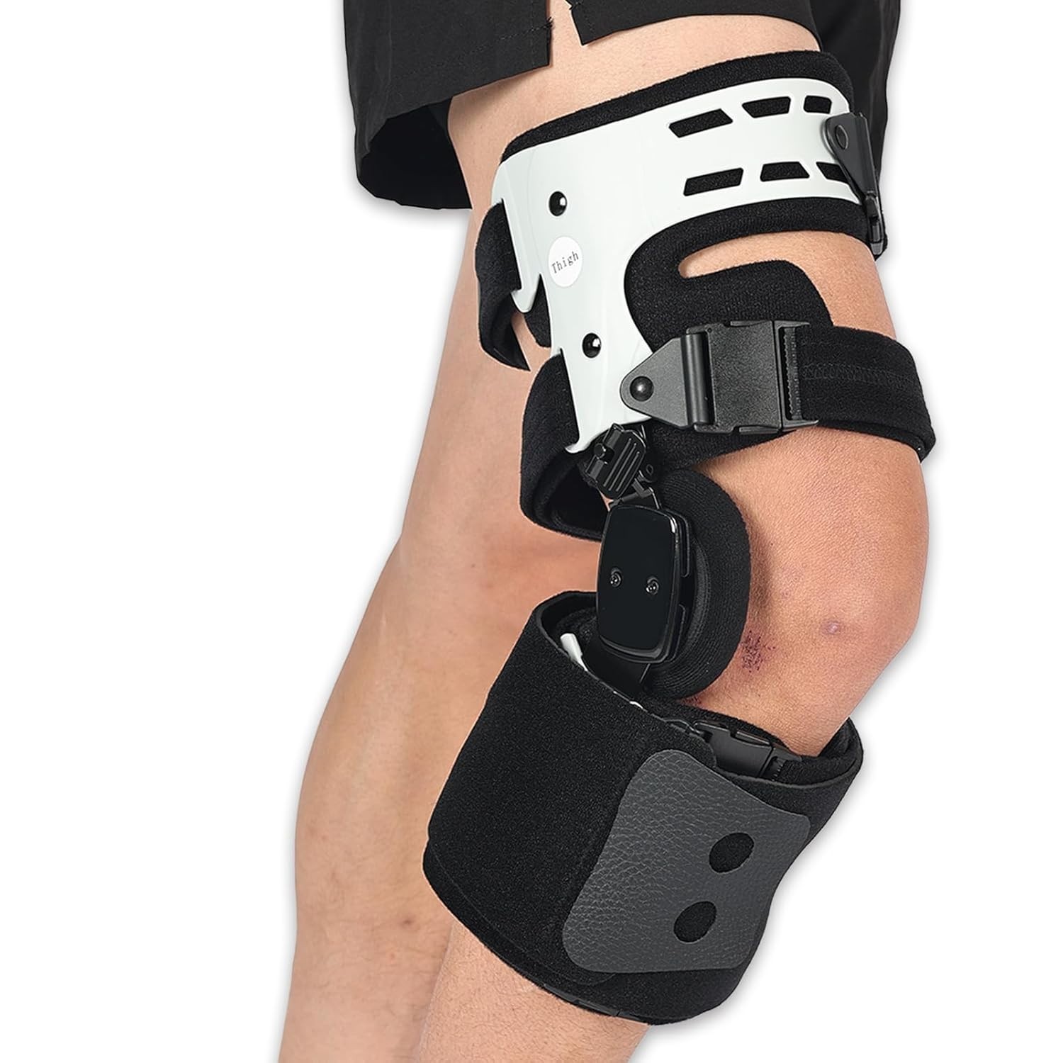 Orthomen OA Unloader Knee Brace with Anti-slip Strap, Men & Women **RIGHT LEG**