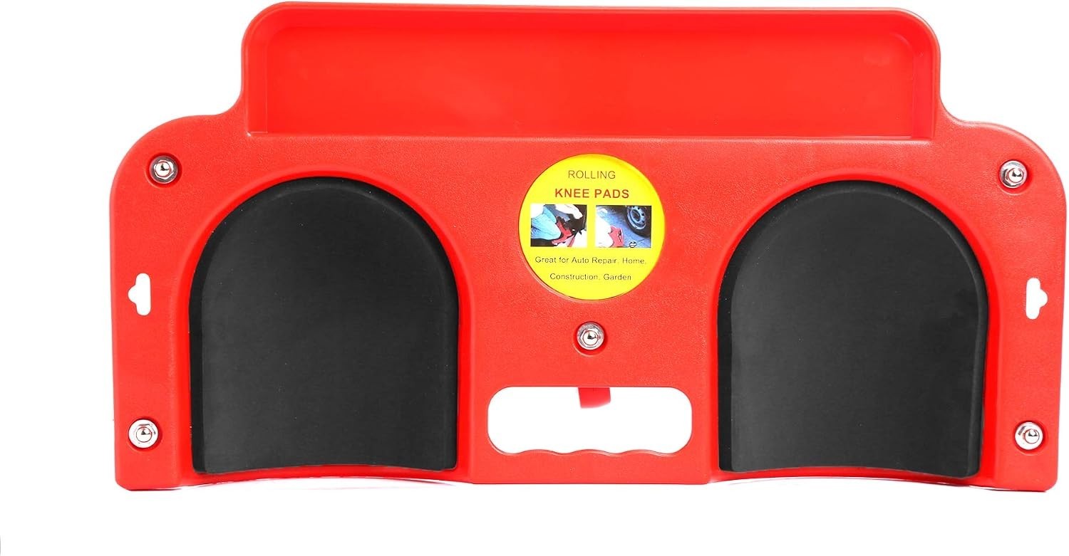 Adjustable Rolling Knee Creeper with Swivel Wheels for Painting and Repair Tasks