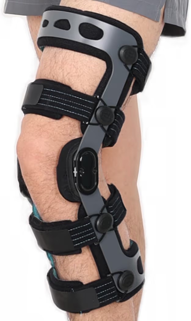 Komzer ACL Knee Brace for Men & Women Knee Support for Running Large Left