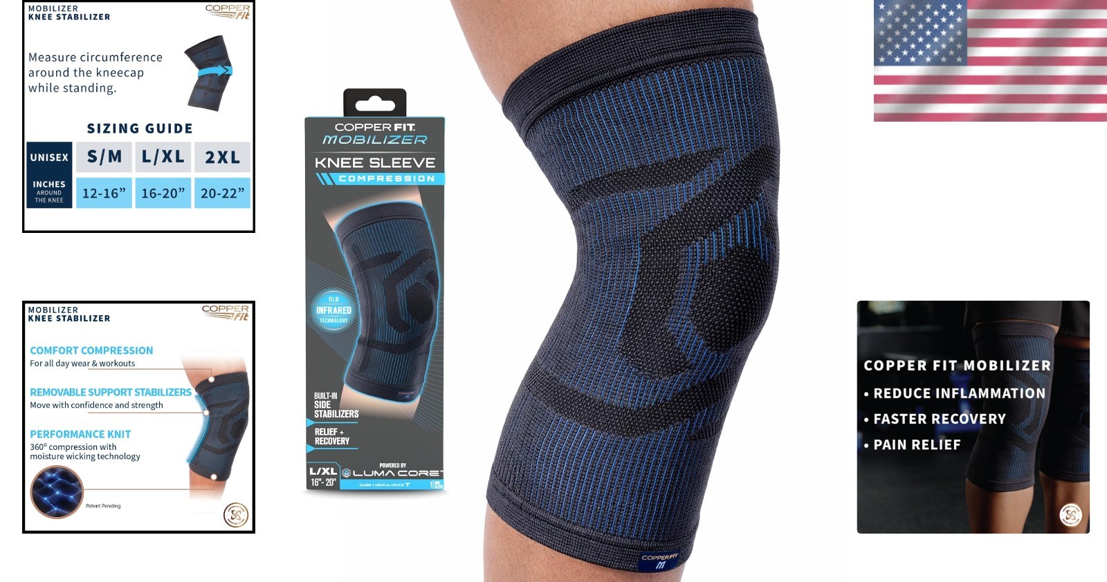 2XL Knee Brace – Arthritis Support & Tendonitis Relief