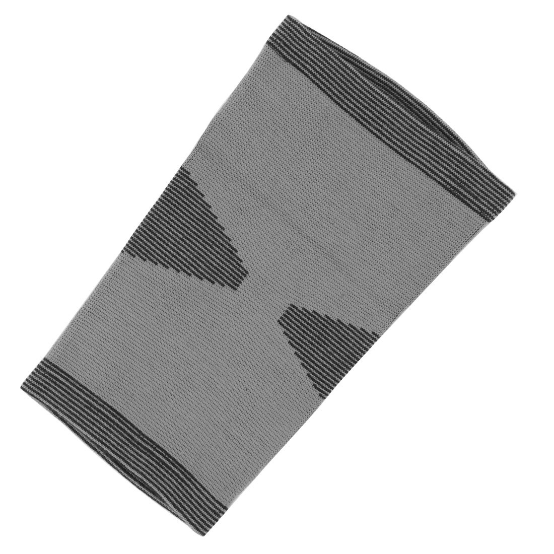 Sports Brace Elastic Sleeve Wrap Pad Guard Protector Bandage Knee Support Gray