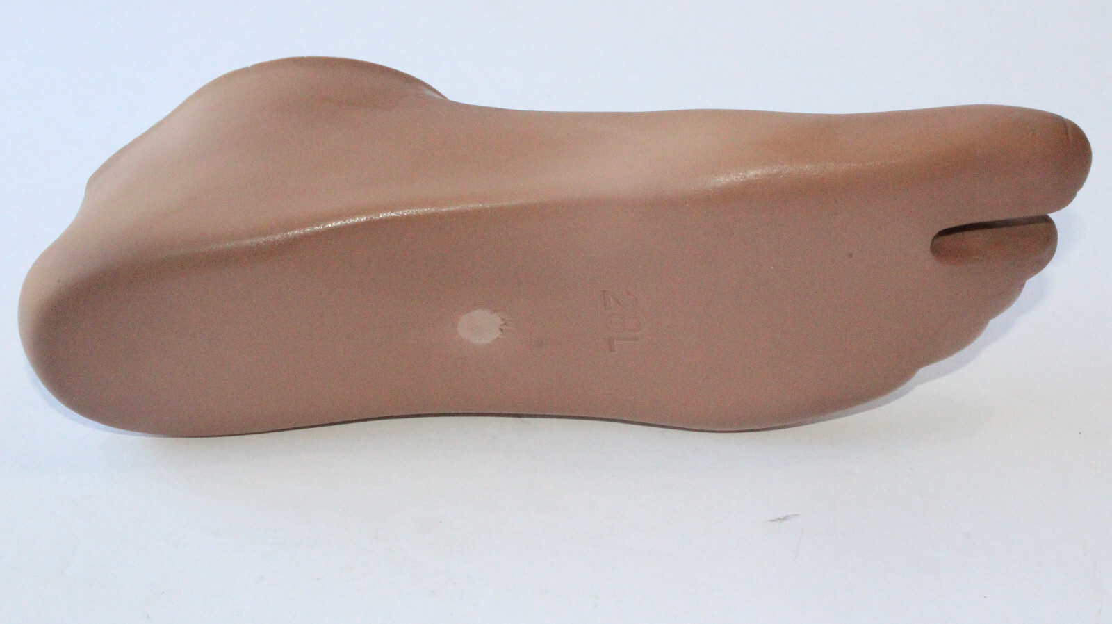 OSSUR PROSTHETIC K2 SENSATION LEFT SANDAL TOE FOOT SHELL Sz 28 BROWN