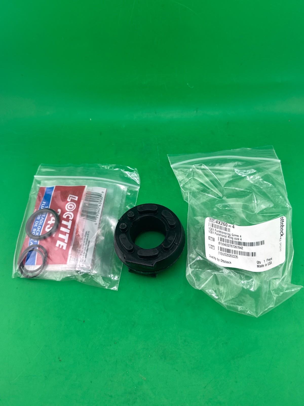 OTTOBOCK Otto Bock 1C61 triton vs prosthetic foot Functional Ring, 4×260=4, new