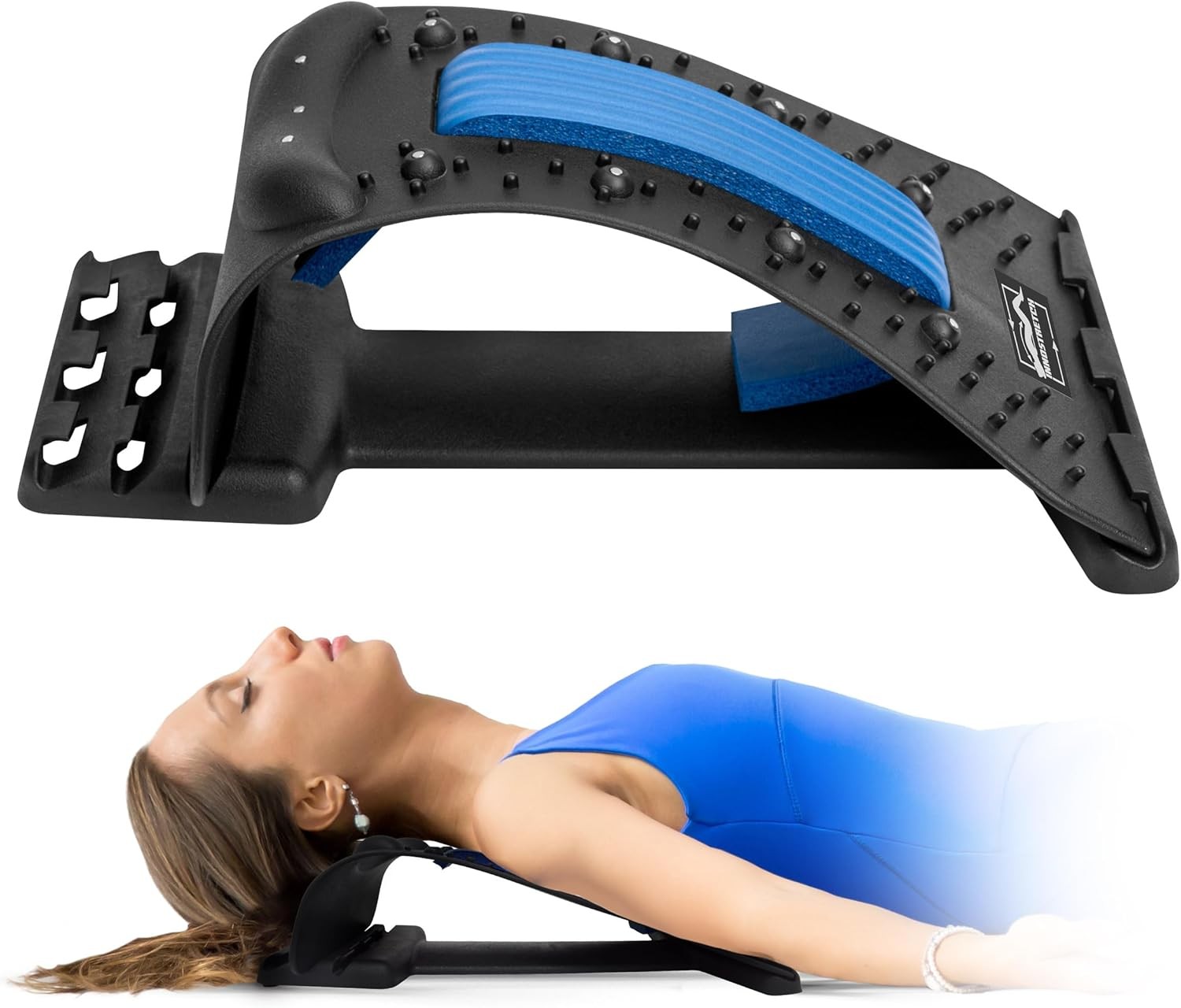 Neck Stretcher – Cervical Decompression Device for Pain Relief – Relaxes Neck an