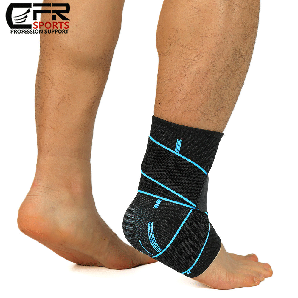 Ankle Support Compression Strap Foot Achilles Tendon Brace Sprain Sports Running