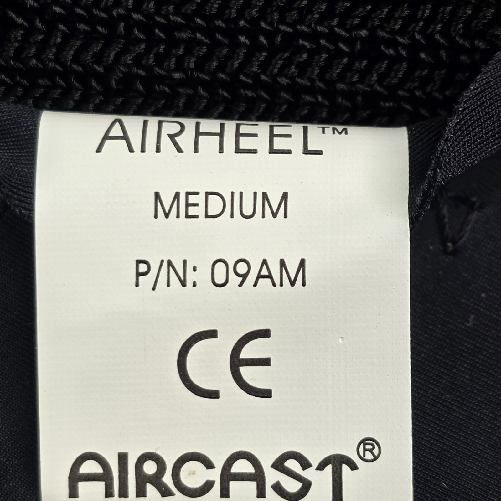 Aircast Airheel Ankle Support Brace Stabilizer – Medium – REF 09AM Black. New.