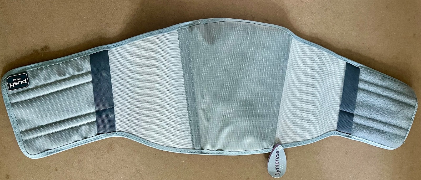 Push Back Brace Size 1 NEW in Box Gray and Purple