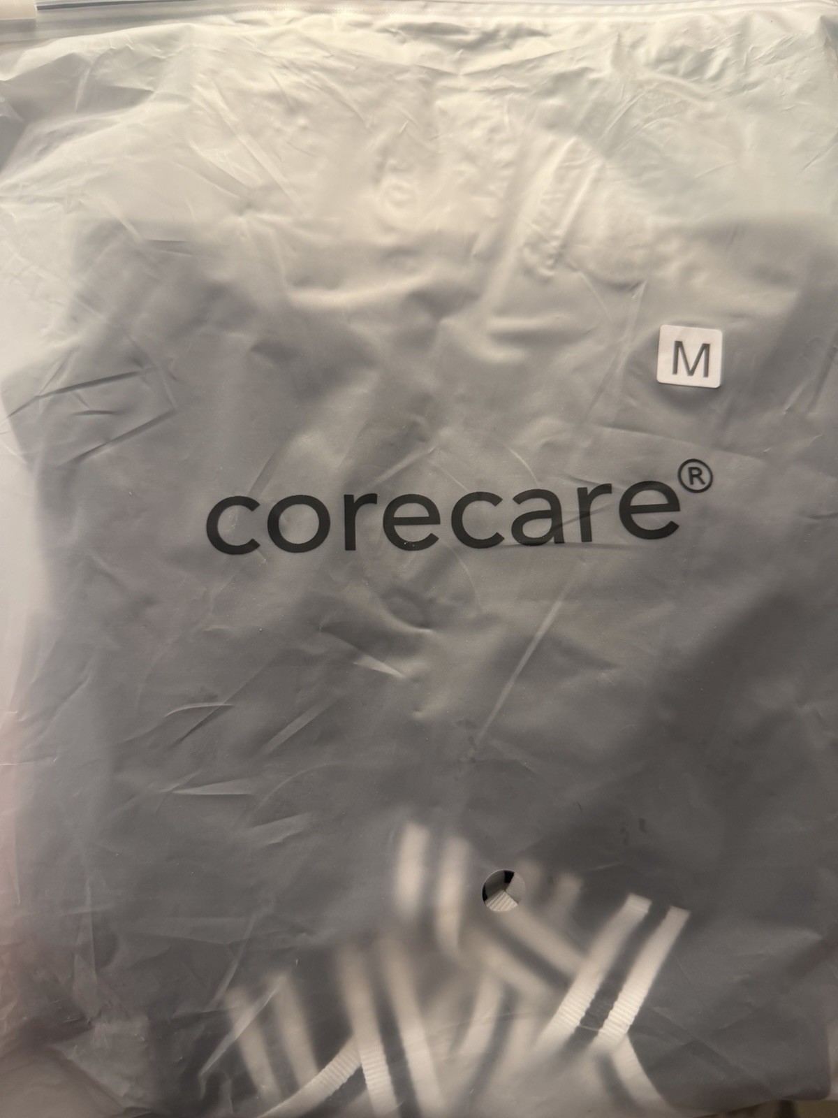 CoreCare Adjustable Posture Corrector Brace Black M Back/Shoulder