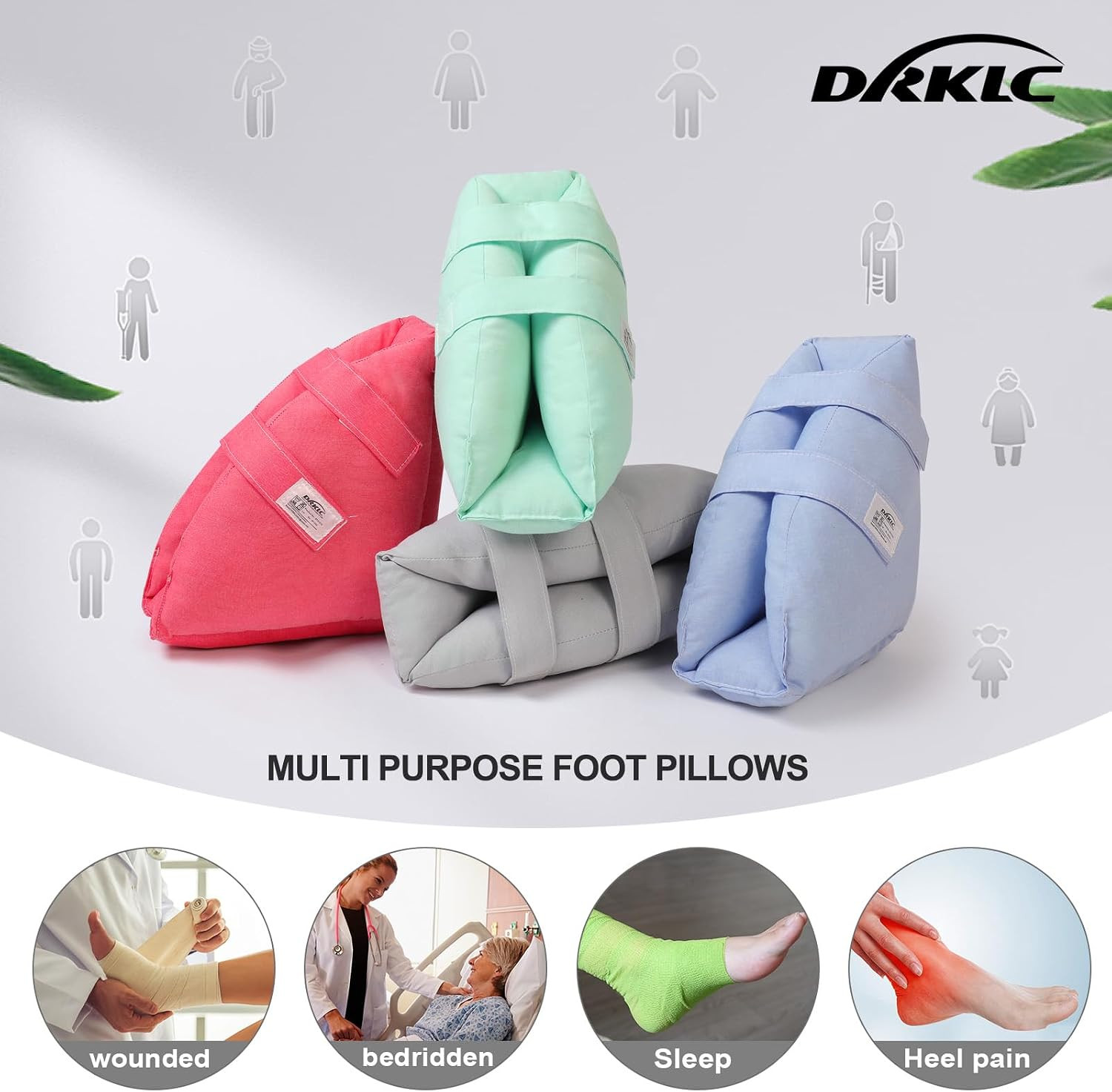 Heel Protector Cushion for Pressure Sores,Adjustable Foot Support Boot Surgery R