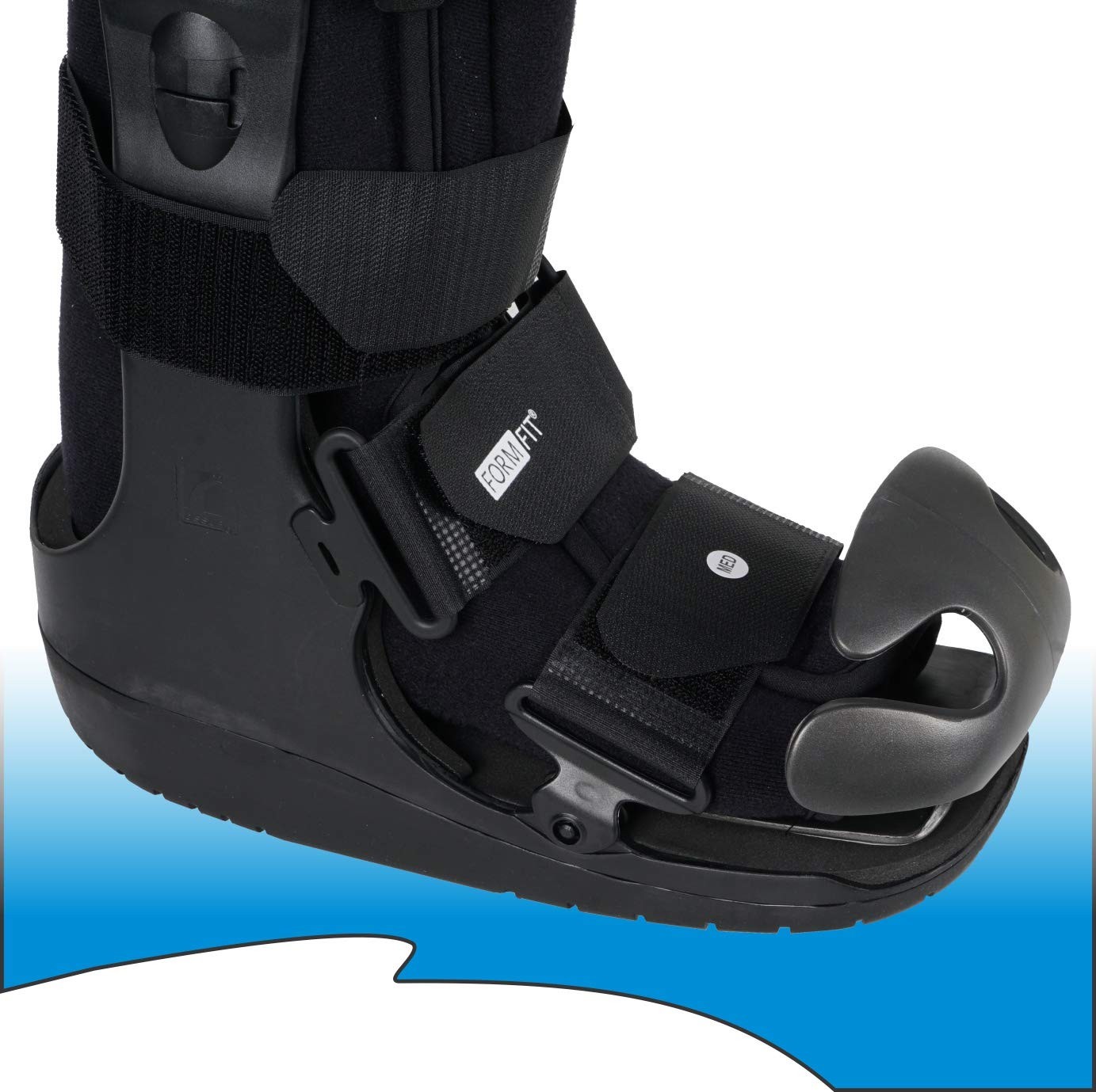 Men’s Toe Protector Post Op Injury Durable Abs Plastic Small To X Large