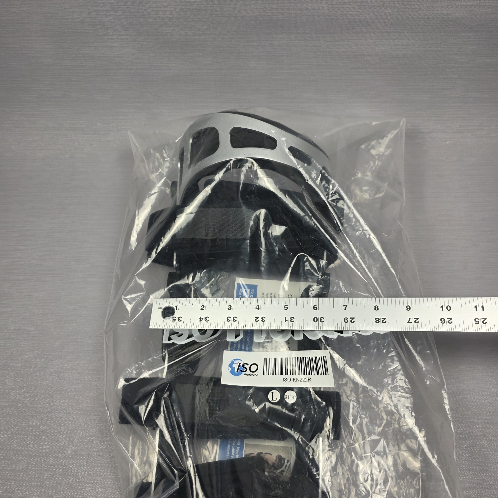 NEW ISO Preferred OA Dual Upright ROM Hinge Knee Brace, Large Right, ISO-KN222R