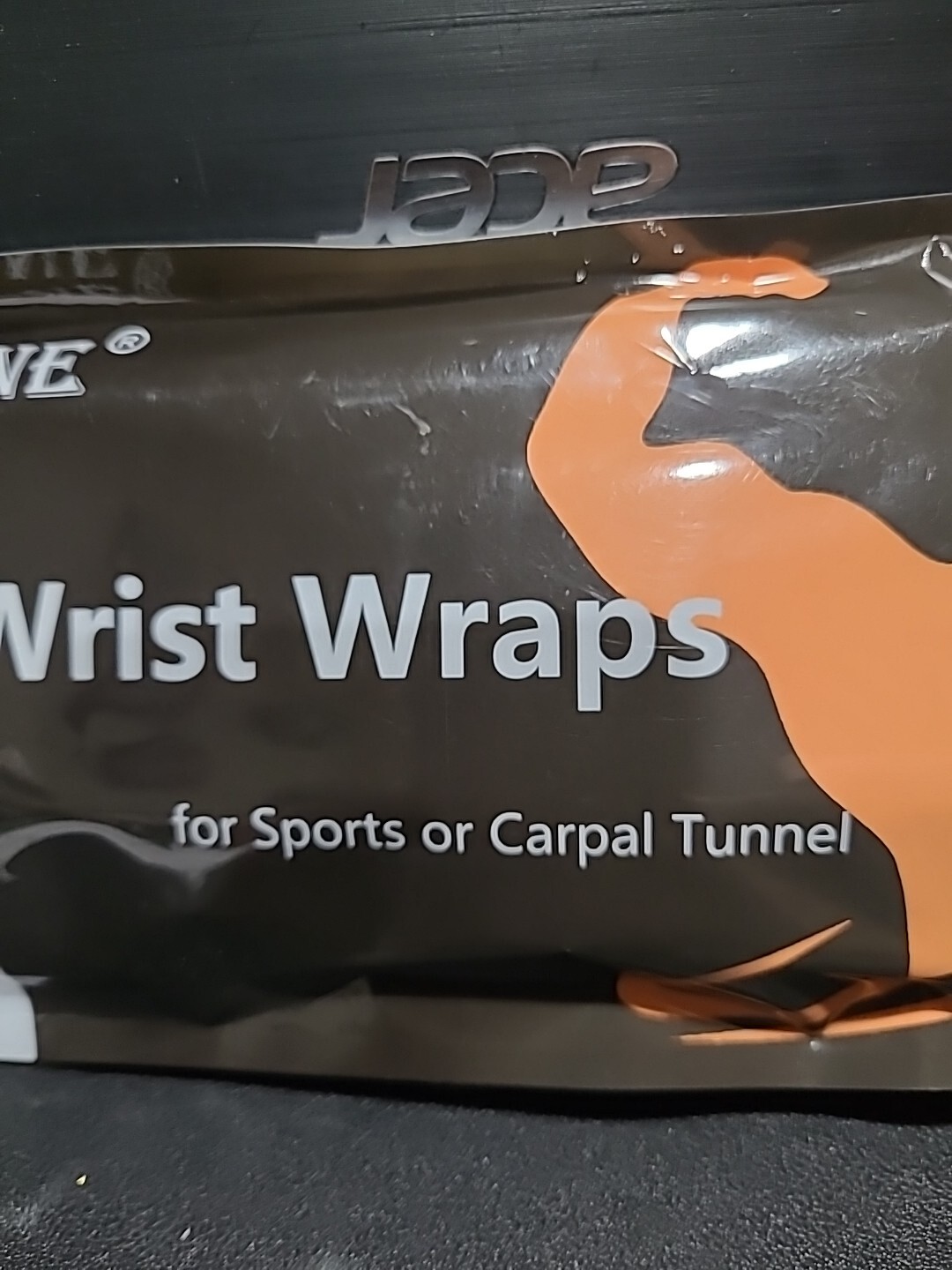 AMYONE – NEW – BLK – 2 PACK WRIST WRAPS – STABILIZE FOR SPORTS OR CARPEL TUNNEL
