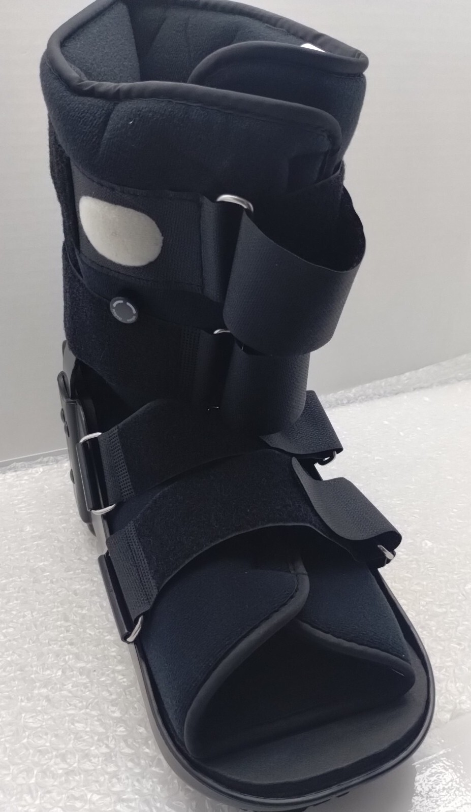 Jewlri Short Air Walker Fracture Boot Large Black Inflatable Aluminum Brackets