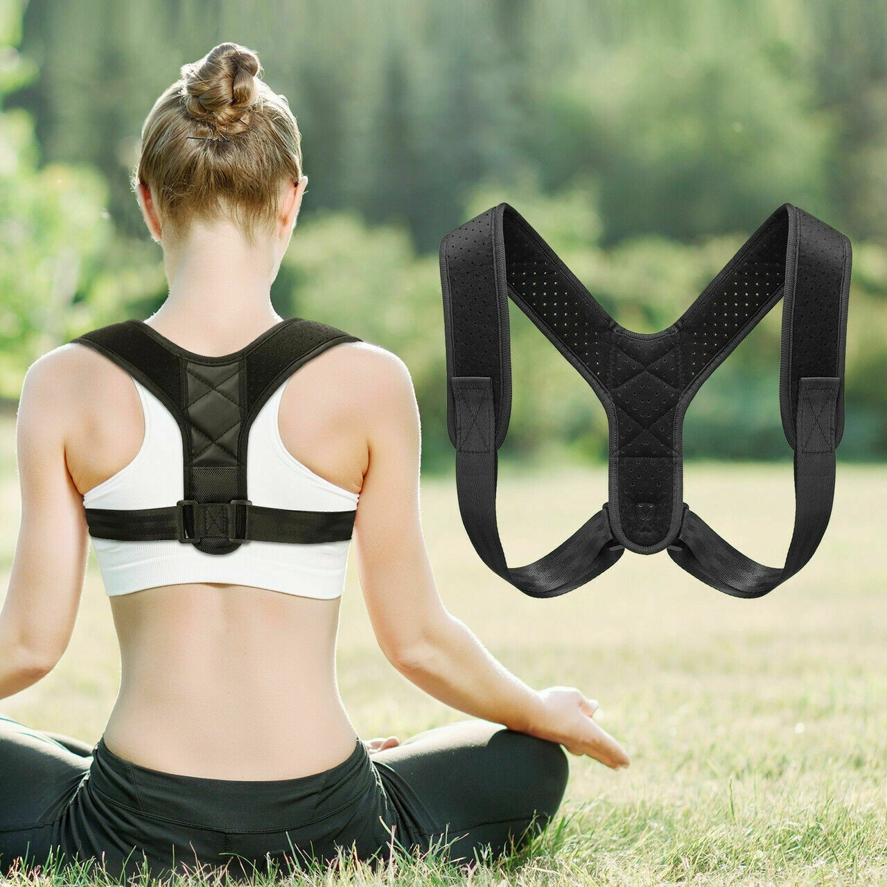 Open Shoulder Hunchback Correction Orthopedic Belt Posture Shoulder Corrector