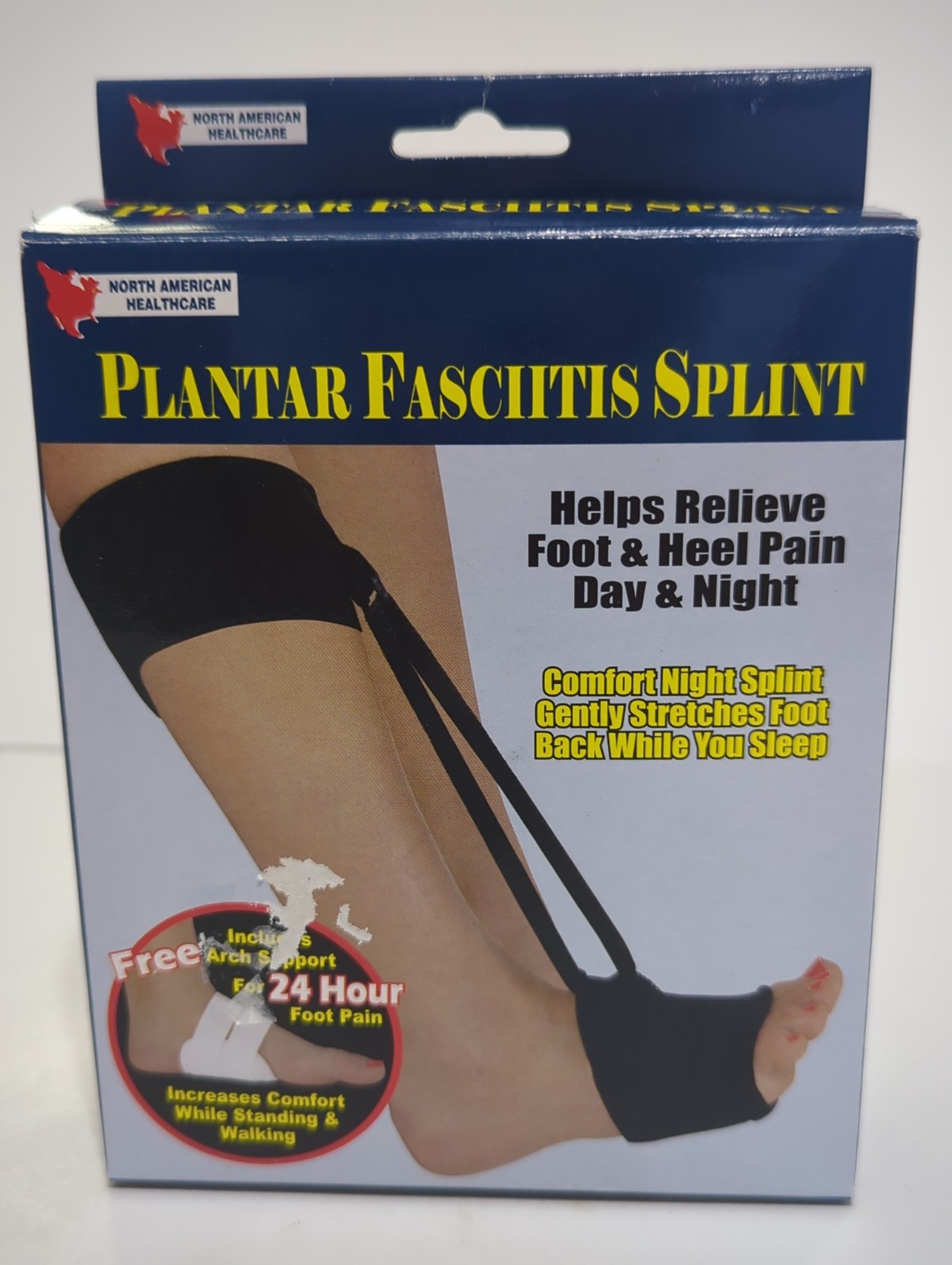 Plantar Fasciitis Splint North American Healthcare JI-14582 NEW