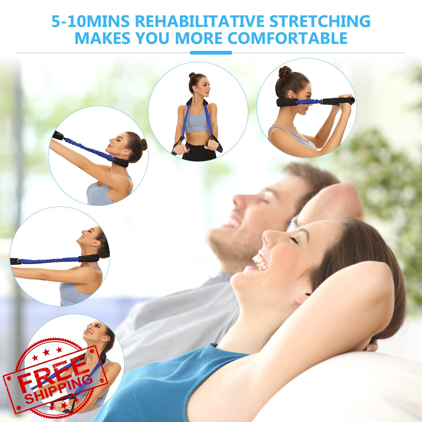 WANYIDA Neck Stretcher 20-25 Pounds