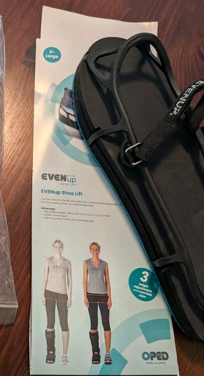 EVENup Shoe Lift Leg Length Discrepancy Leveler, XL