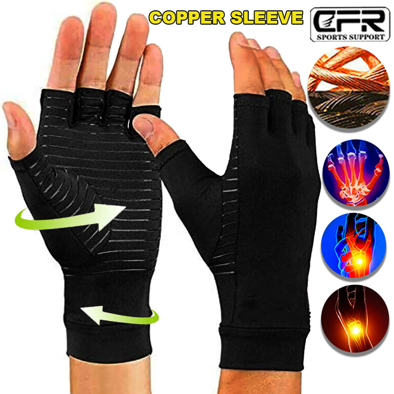 Cooper Arthritis Gloves Compression Wrist Support Therapy Health Rheumatoid BML