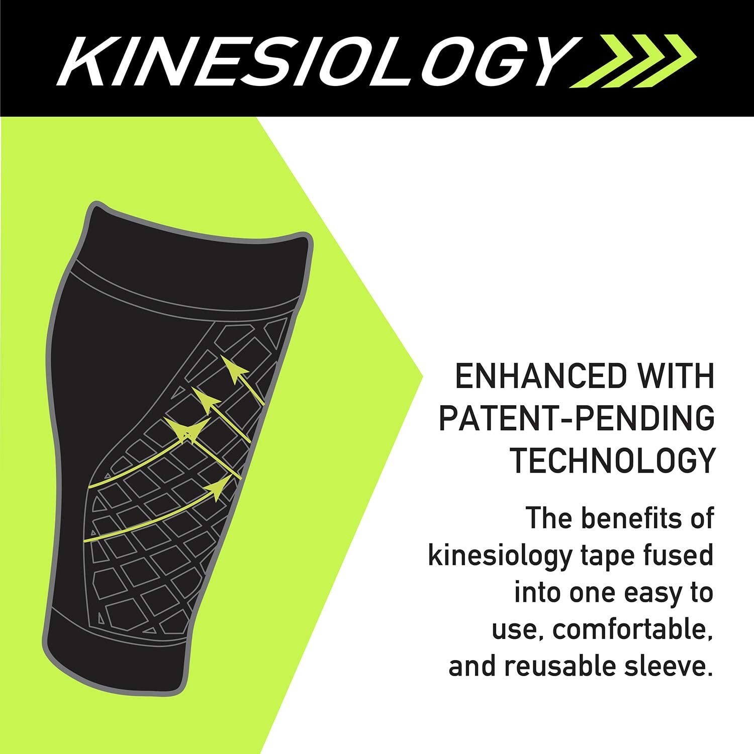 Spark Kinetic Calf Sleeve Medium Black 40422 Brown Medical NEW (Fits 14″ – 16″)