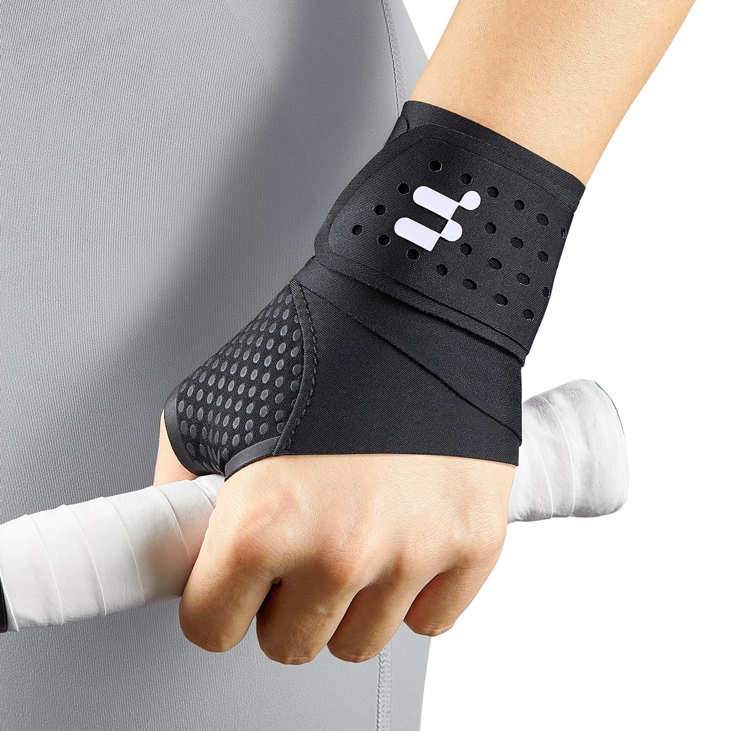 Wrist Brace for Carpal Tunnel, Ultra Thin & Breathable, Soft Thumb S/M, Black