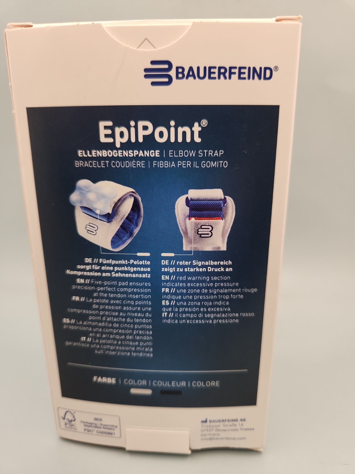 NEW Bauerfeina Epipoint Elbow Strap – Black