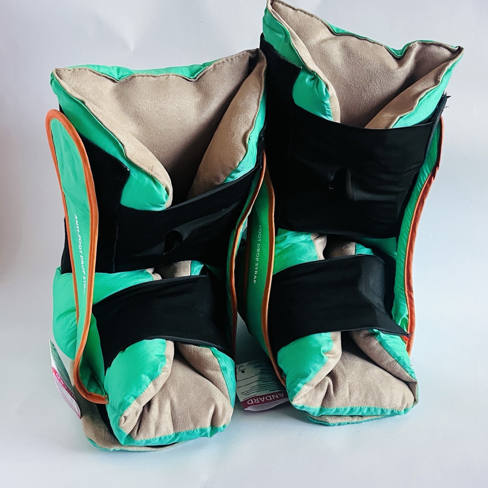 EHOB TruVue Heel Protector Offloading Boots Green Standard Size Pair Of 2