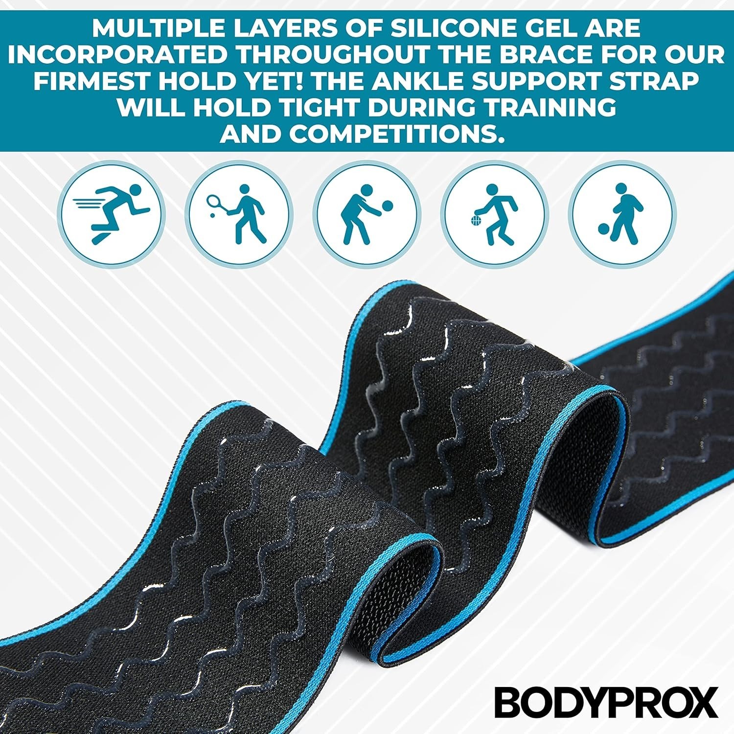 Ultimate Non-Slip Ankle Support Brace, 2 Pack – Comfort & Stability for Athletes