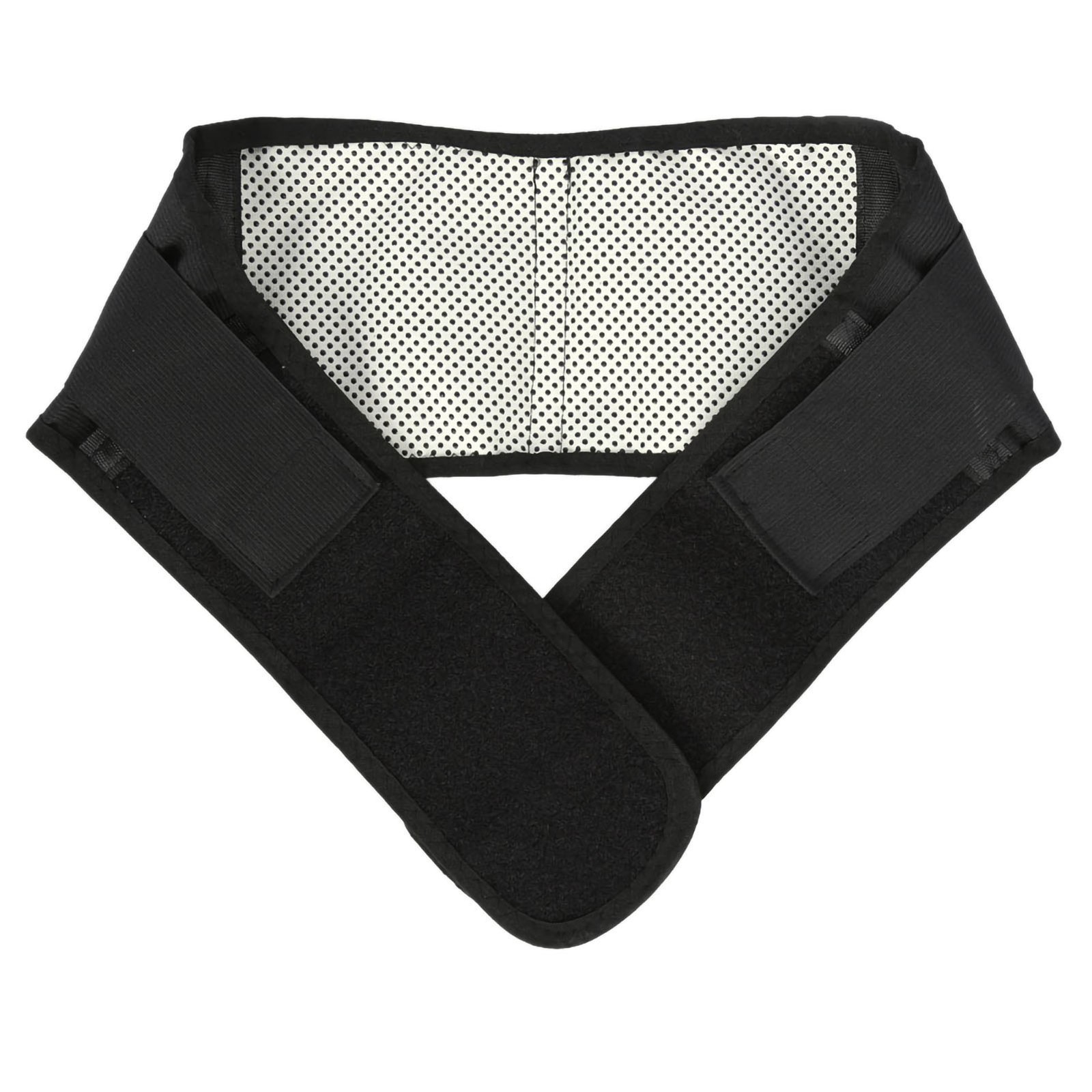 New Tourmaline Self Heating Magnetic Therapy Black Waist Protection Belt Lumbar