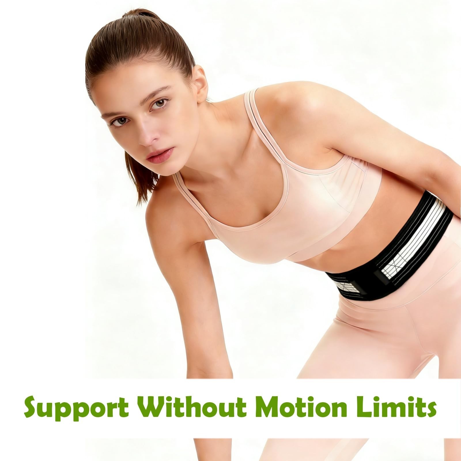 Back Brace Lumbar Support Belt for Women & Men – Supports and Protects Your B…